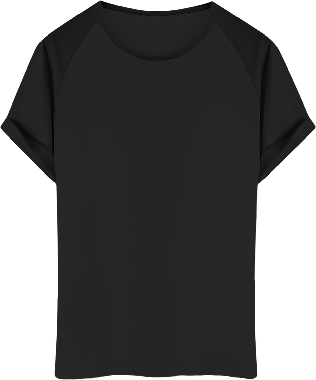 Black T-shirts mockup, Cutout