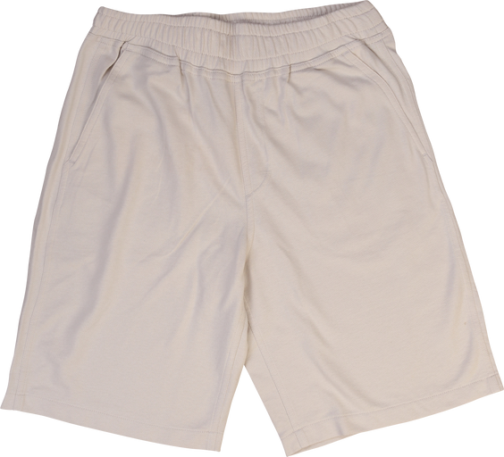 Front beige casual shorts